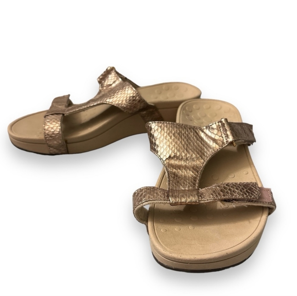 Vionic Ellie Adjustable Platform Slide Sandals